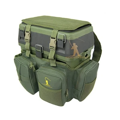 Image of Fishing Seat Box &amp; Rucksack. Roddarch© Fly Sea Coarse Backpack.