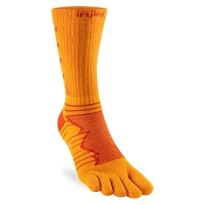 Image of Injinji Ultra Run Crew Desert Orange S, yellow, S