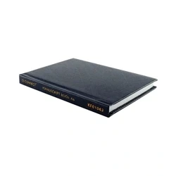 Image of Q Connect Feint Ruled Casebound Notebook 192 Pages A6 J00066 KF01062