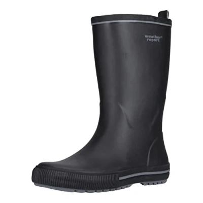 Image of Weather Report Men&#039;s Lanbota Rain Boot, Black, 12 UK