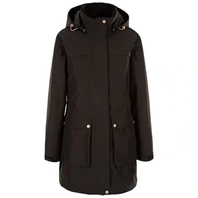 Image of Trespass Womens Waterproof Jacket Lightly Padded Female Coat Lyrics Black XXXL
