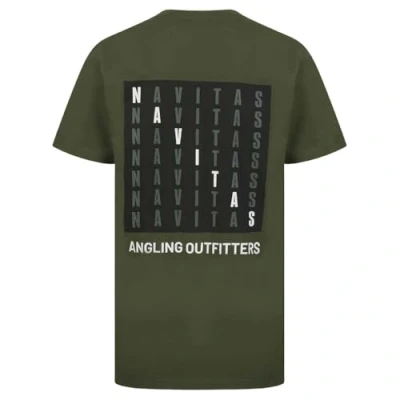 Image of Navitas Block T Shirt Green Fishing Outdoor Clothing (UK, Alpha, XXL, Regular, 1, Green)