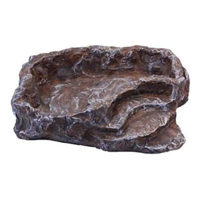 Image of Komodo Terraced Dish, Large, Brown