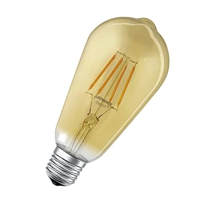 Image of LEDVANCE LED lamp , Base: E27 Warm White 2500 K 5.50 W replacement for 45 Incandescent bulb SMART+ Filament Edison Dimmable [Energy efficiency class [AGGR] A++]