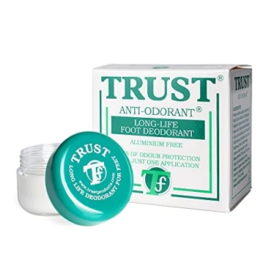 Image of Trust Foot Deodorant Long Lasting Odour Prevention Effective for 3 6 Days Suitable Any Sports and Physical Activity Aluminium Free