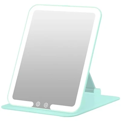 Image of 8in Magnifying Makeup Mirror 10X/1X Double Sided Tabletop 360 Free Standing Vanity for Bathroom Cosmetic,Desktop Make Up Mirror,Silver