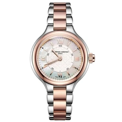 Image of Frederique Constant Frédérique Horological Smartwatch WoMens Multicolour Watch FC 281WH3ER2B Stainless Steel (archived) One Size