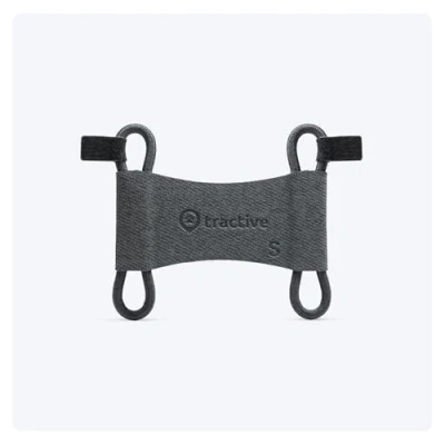 Image of Tractive Fabric Clip Mount x2 for DOG 6 GPS Tracker (Black) Small