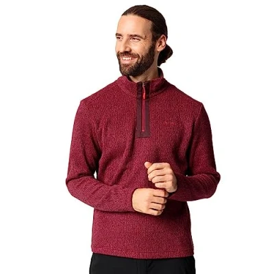 Image of VAUDE Men&#039;s Tesero Jumper T Shirt, Dark Indian Red, M