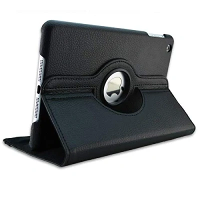 Image of Compatible With Samsung Galaxy Tab Note Pro 12.2“SM P900 P901 P905 Tablet Case 360 Rotating Bracket Flip Stand Leather Cover (Color : Black)