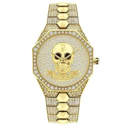 Image of Police Unisex Adult Analog Quartz Watch PL16027BSG.22M
