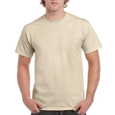 Image of Adult Ultra Cotton� 6 oz. T Shirt SAND 2XL