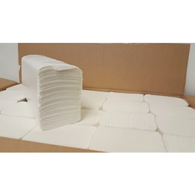 Image of envirotex 2 Ply White Z Luxury Fold Hand Towels Case of 3000
