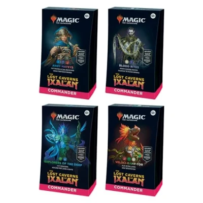 Image of Magic The Gathering: Lost Caverns of Ixalan 4 Commander Decks (Case)