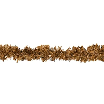 Image of Party Perfecto 1.8M CHRISTMAS Tinsel Chunky Fine Thick Hanging Luxury Tree Indoor/Outdoor Decoration (Rose Gold)