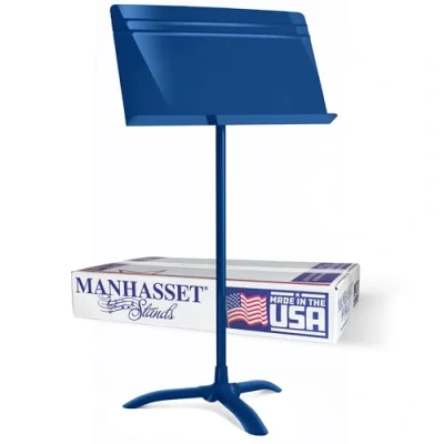 Image of Manhasset MAN48 BL Symphony Colour Orchestral Music Stand Blue