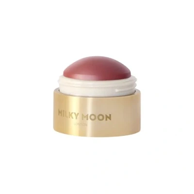 Image of Milky Moon London Stellar Cheeks Cream Blush, Long lasting, Lightweight Formula for Cheeks, Lips &amp; Eyes, Infused with Coconut Jojoba, Dried Rose