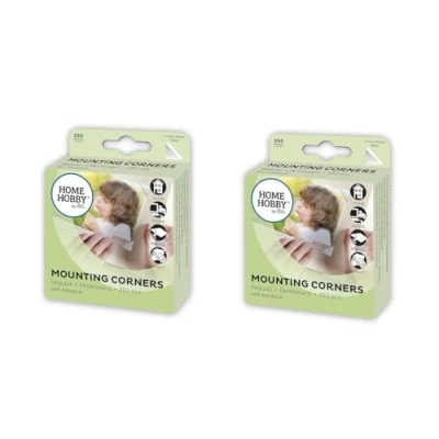Image of HomeHobby by 3L Mounting Corners 19mm Pack of 2 (500 Total)