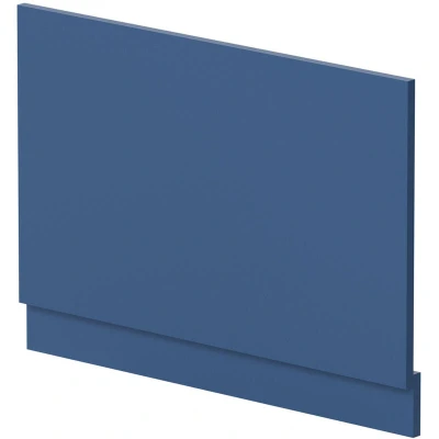 Image of Hudson Reed Matt Blue Bath Panel 800mm End MDF MOF372