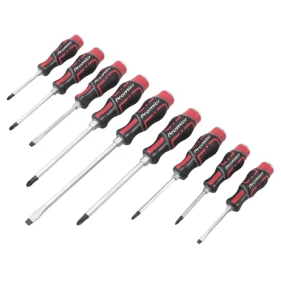 Image of Sealey Premier Hammer Thru Screwdriver Set 9pc