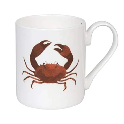 Image of Sophie Allport Crab Style Fine Bone China Mug (Standard) 275ml