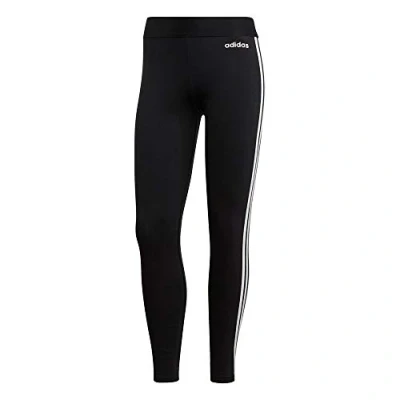Image of Adidas Women&#039;s Essentials 3 Stripes Tight, Black/White, L
