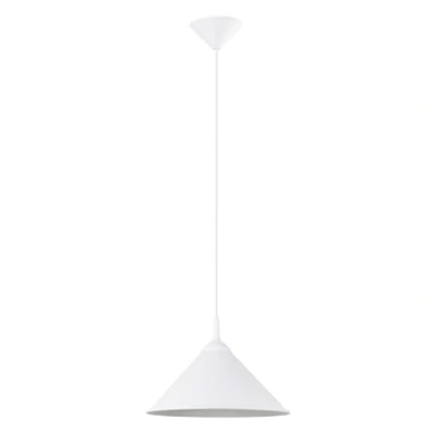 Image of Zuma 30cm Dome Pendant Ceiling Light White