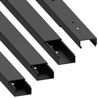 Image of Cablecoach L1530SW4 Cable Duct, Black