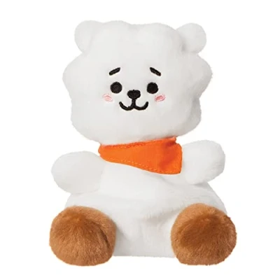 Image of Aurora, 61505, BT21 RJ Palm Pal, 5In, Eco friendly soft toy, White