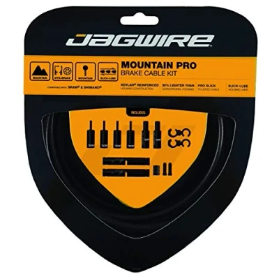 Image of Jagwire PCK409 Pro Mountain Brake Cable Kit, Stealth Black, TU EU
