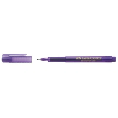 Image of Faber Castell 155436&quot;Broadpen 1554&quot; Fineliner Violet,0.8 mm