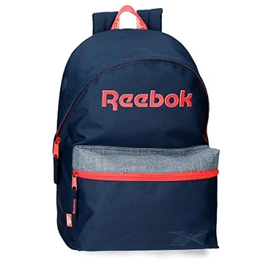 Image of Reebok Lucia School Backpack 15.6&quot; Blue 31x44x17.5 cms Polyester 23.87L