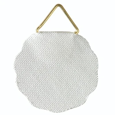 Image of Hama Gold Metal Triangular Picture Hangers, 10 pcs, Self Adhesive, kg Weight Recommendation
