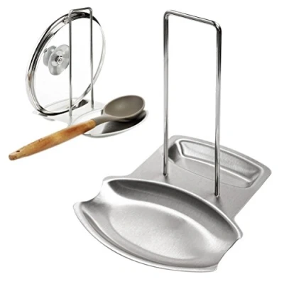 Image of Stainless Steel Cutlery Holder Spoon Fork Lid Kitchen Utensil Set Order in Your