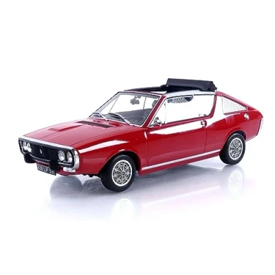 Image of Norev NV185371 1:18 Renault 17 Gordini Découvrable 1975 Red Collectable Model, Multi
