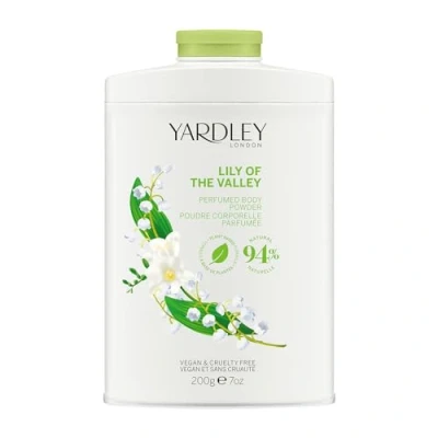 Image of Yardley London Lily of the Valley Perfumed Body Powder 200g