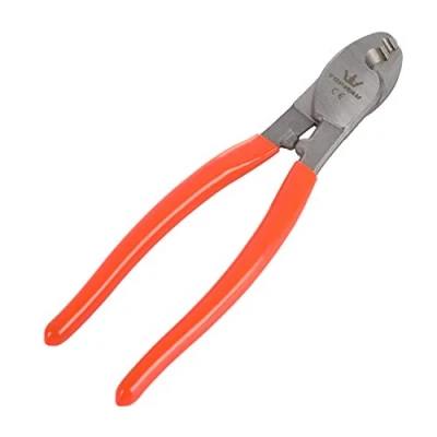 Image of TOPWAY Cable Cutter Wire Stripper 210mm (8&quot;), Heavy Duty Cutting Plier for Aluminum Copper Wires 417316