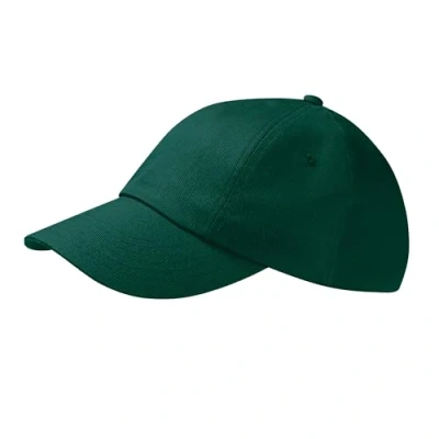 Image of Beechfield B58 Low Profile Heavy Cotton Drill Cap Bottle Green