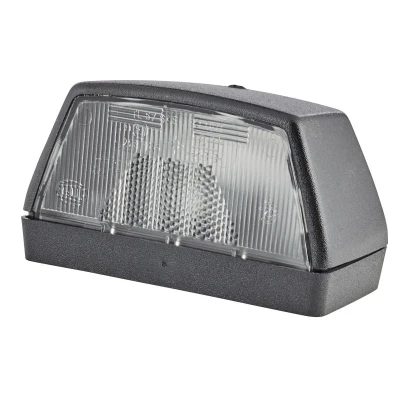 Image of 2243728089 Number Plate Light HELLA 2KA 003 389 081 P21W Halogen Left, Right with bulb holder without bulbs