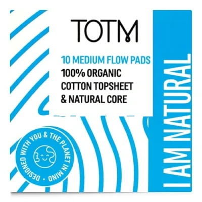 Image of TOTM Natural Pads Parent (Medium Pack of 10)