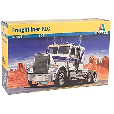 Image of Italeri ITA3859 FREIGHTLINER Scale Model kit, White, Black, Mittel