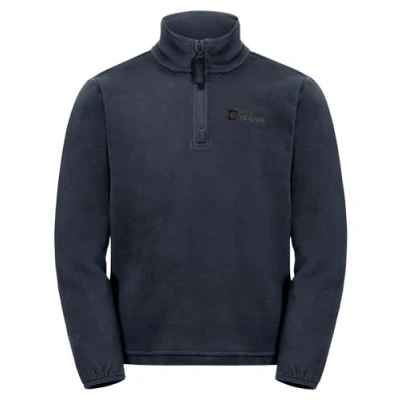 Image of Jack Wolfskin Boy&#039;s Taunus Halfzip K Sweater, Blue, 18 24 Months