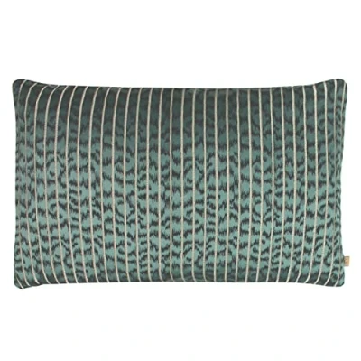 Image of Kai Wrap Caracal Feather Filled Cushion, Polyester, Cotton, Oasis