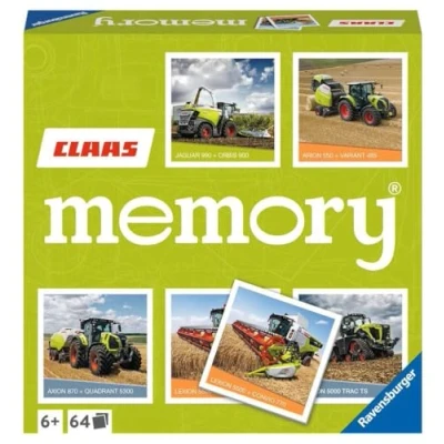 Image of Ravensburger 20882 memory CLAAS tractor the Classic Agricultural Machinery Fans, Game for 2 8 Players from 6 Years