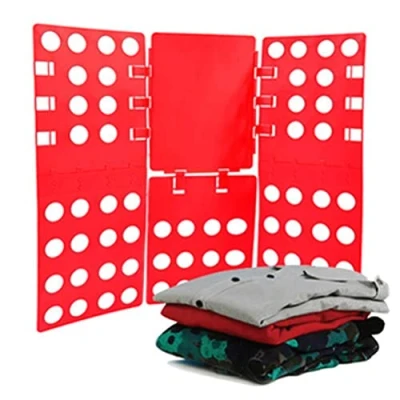 Image of True Face Clothes Folder Board T shirts Easy and Fast for Kids Adults Time Saving Durable Folding