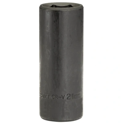 Image of Draper Deep Impact Socket, 1/2&quot; Sq. Dr., 21mm