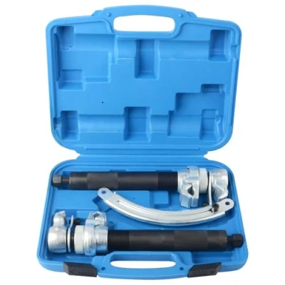 Image of DAYUAN Coil Spring Compression Tools 2pc Durable Strut Compressor Clamps Tool Set with Safety Guard