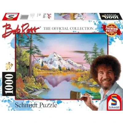 Image of Schmidt Bob Ross: Reflections (1,000 pieces) Jigsaw Puzzle Ages 12+