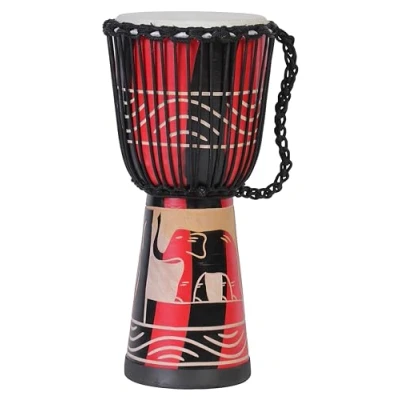 Image of 50cm Professional Djembe Drum Bongo Wooden Super Sound