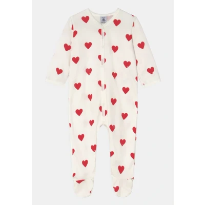 Image of Petit Bateau DORS BIEN Y Chaud MAR Sleep suit for kids, Size: 18m, Marshmallow/terkuit